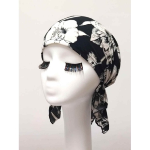 海盗三角小帽遮白发头巾帽光头帽包头帽子女夏季薄款棉质透气成人