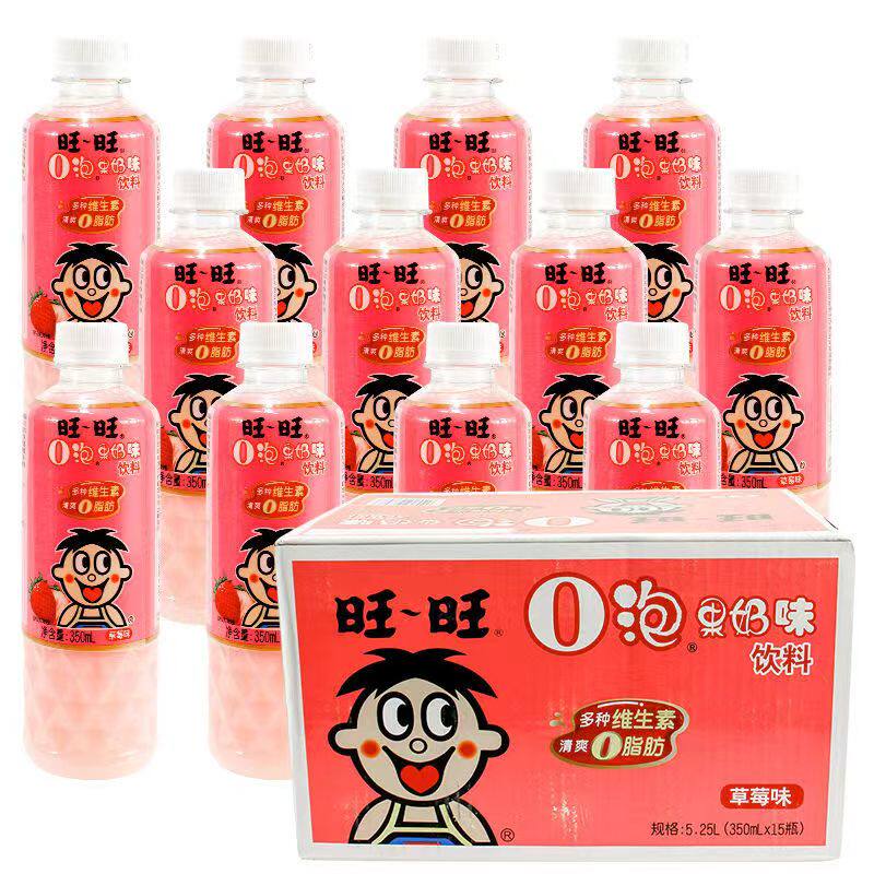 旺旺o泡早餐混装果奶味饮品
