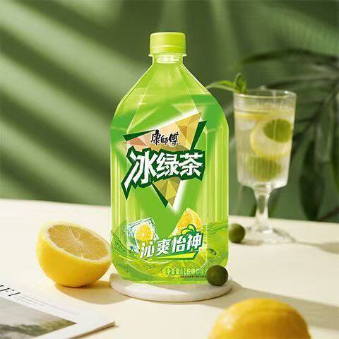 康师傅正品冰红茶饮料1L*5瓶装热带冰红茶夏季饮品果味果汁包邮