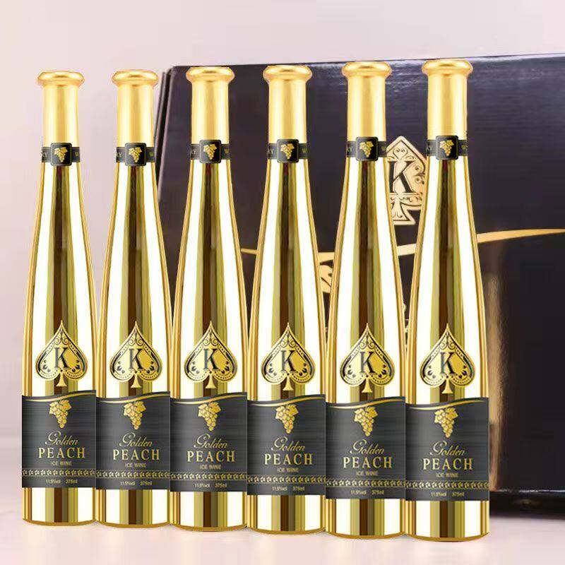 礼盒装女士冰白葡萄酒甜味果味红酒冰酒KTV酒吧送礼甜酒