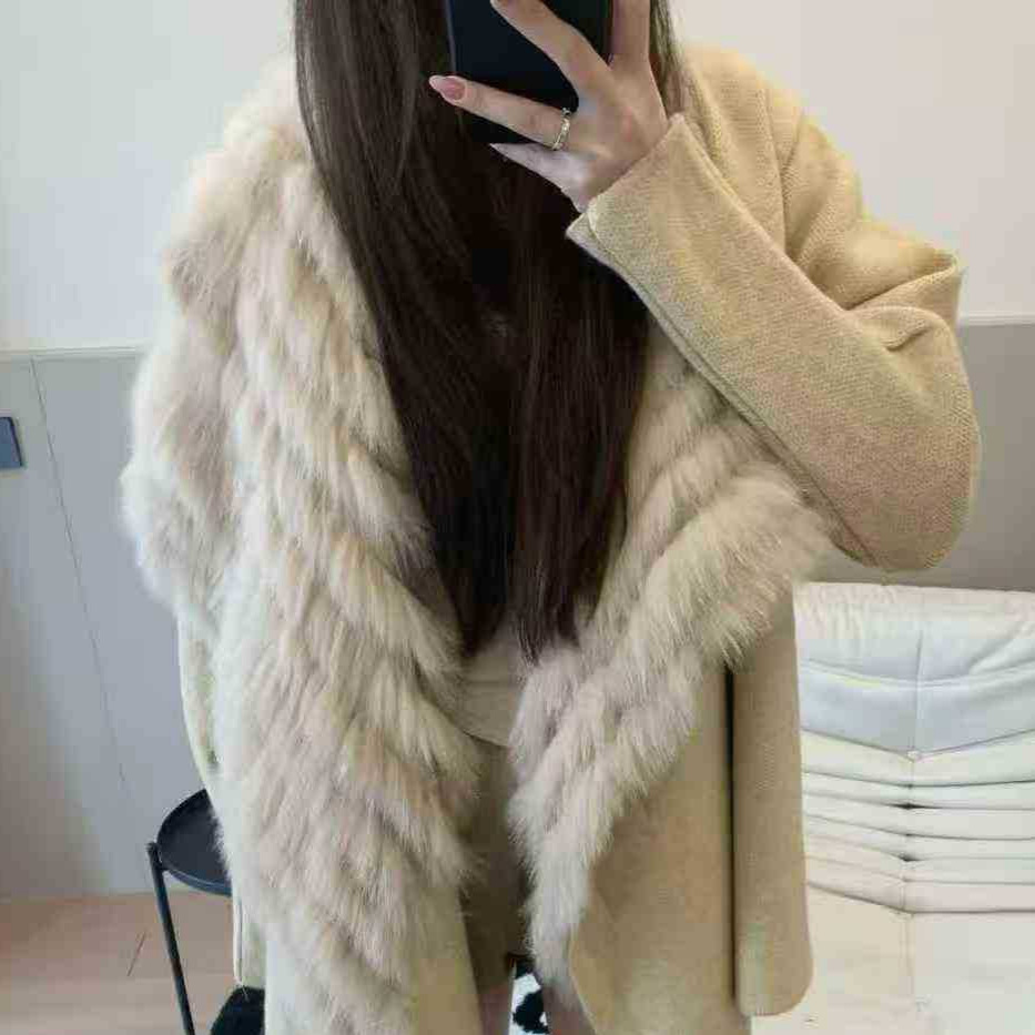 2025新款车条狐狸毛大翻