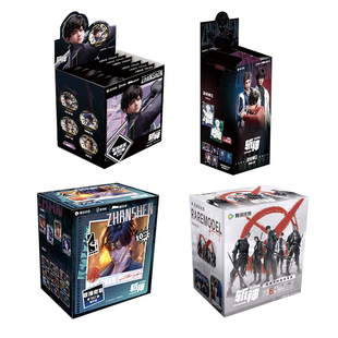 [五折限时]斩神之凡尘神域夜幕寂影方徽章圣域神印拍立得盲盒全套