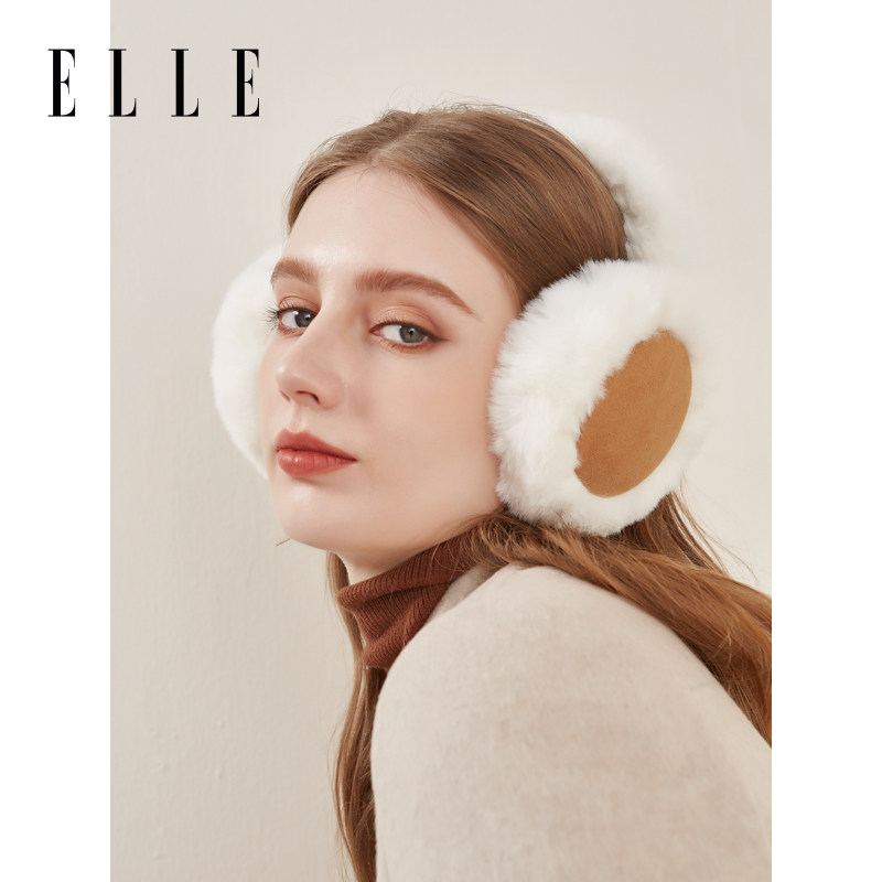ELLE耳包加绒防冻防寒耳捂子