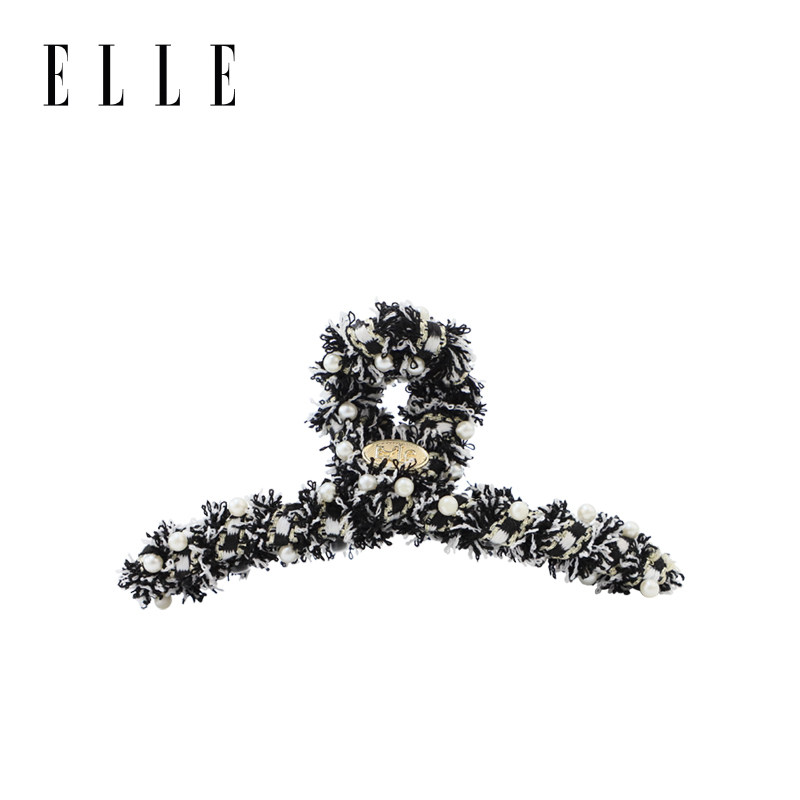 ELLE抓夹女时尚小香风高端发夹后脑勺可爱发饰头饰盘发送礼礼盒装,饰品/流行首饰/时尚饰品新,发饰,淘宝优惠券,粉丝福利购,淘宝优惠卷