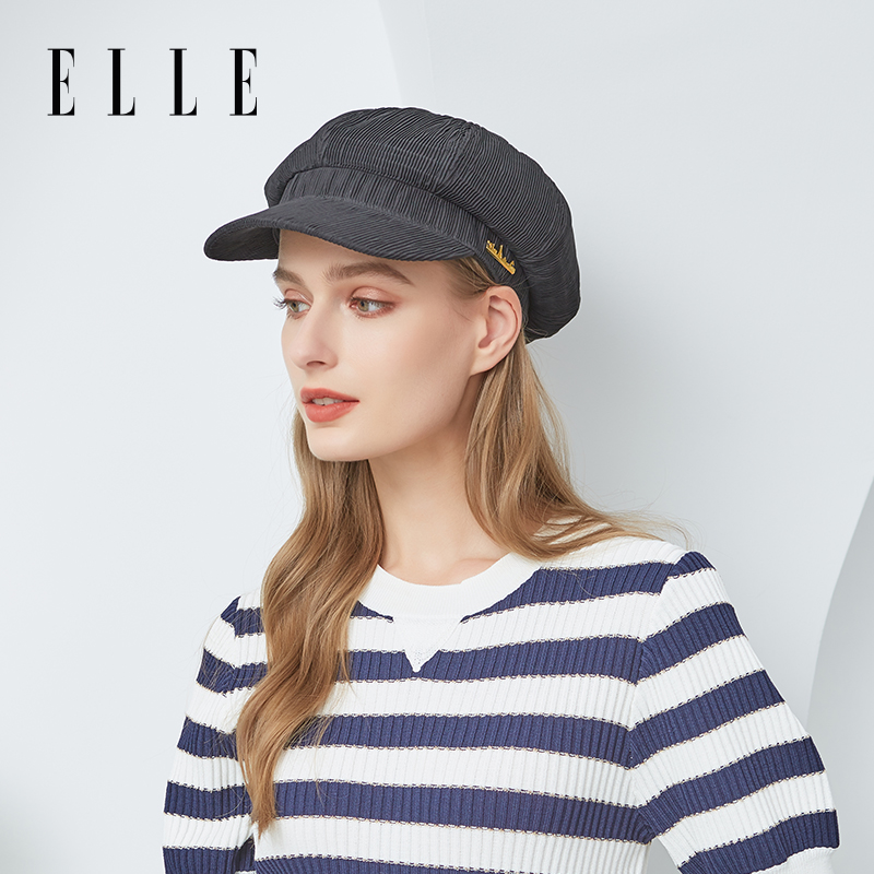 ELLE法式八角帽女春夏设计感