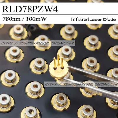 全新罗姆ROHM 780nm 785nm 100mw 红外光激光二极管RLD78PZW4