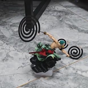 海贼王手办索隆小号三千世界动漫周边男生日礼物三刀流航海王模型