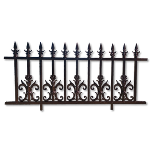 铝艺庭院围栏院子栏杆别墅庭院乡村户外铝合金阳台护栏农村围墙