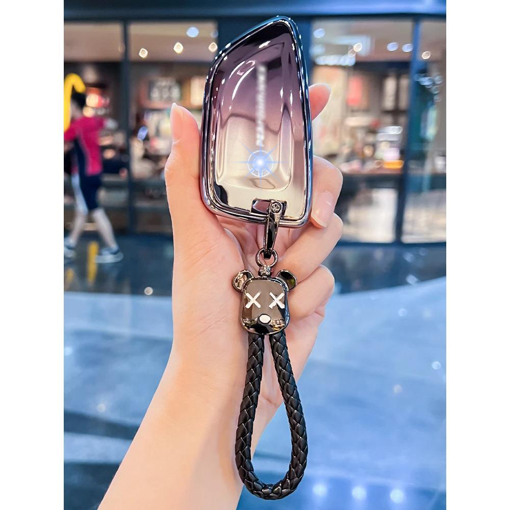 新款宝马钥匙套x1x2x3x4x5刀锋