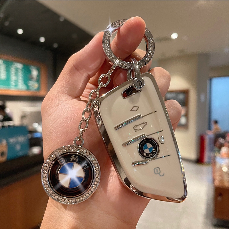 新款宝马钥匙套x1x2x3x4x5高档壳