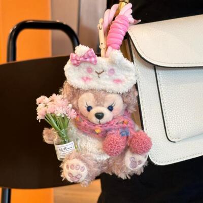 达菲熊钥匙扣挂件女生礼物