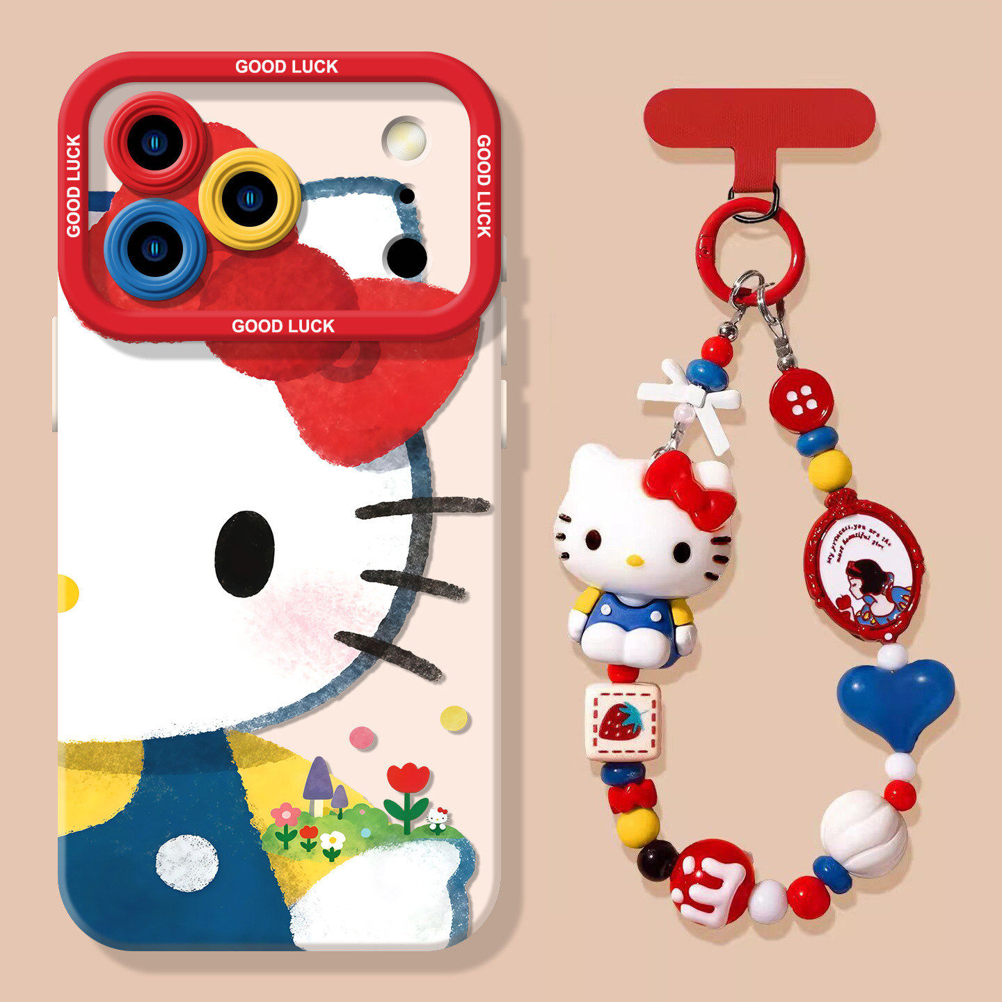 可爱小猫适用苹果17手机壳全包镜头iphone17硅胶软壳15plus日韩13mini防摔12红色14高级感16promax少女超火套