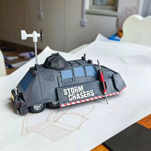 龙卷风拦截车TIV2升级版可部署静态模型收藏模型创意礼物