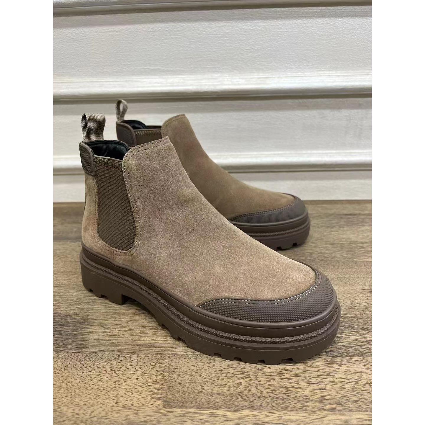 49271秋冬季新品男士纯皮加绒保暖休闲舒适男鞋高品质酷商务帅气