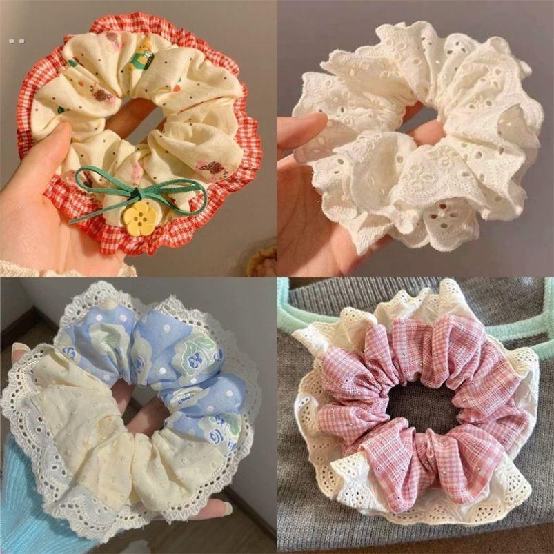 超好看的大肠发圈扎头发发圈韩式风发软圈韩系绑头发神器温柔头饰