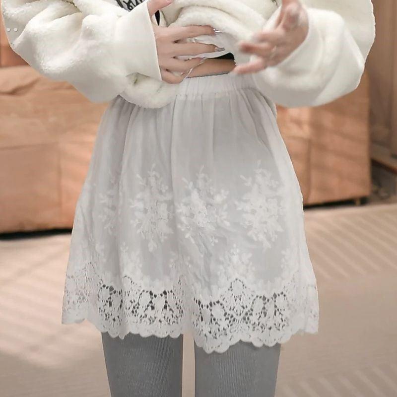 裙子叠穿下摆遮屁帘穿搭神器裙摆屁帘可以配裤子的裙子防走光屁帘