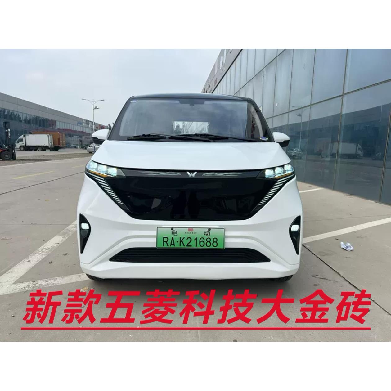 新款五菱科技大金砖电动四轮车老年代步车家用电动轿车高端高配