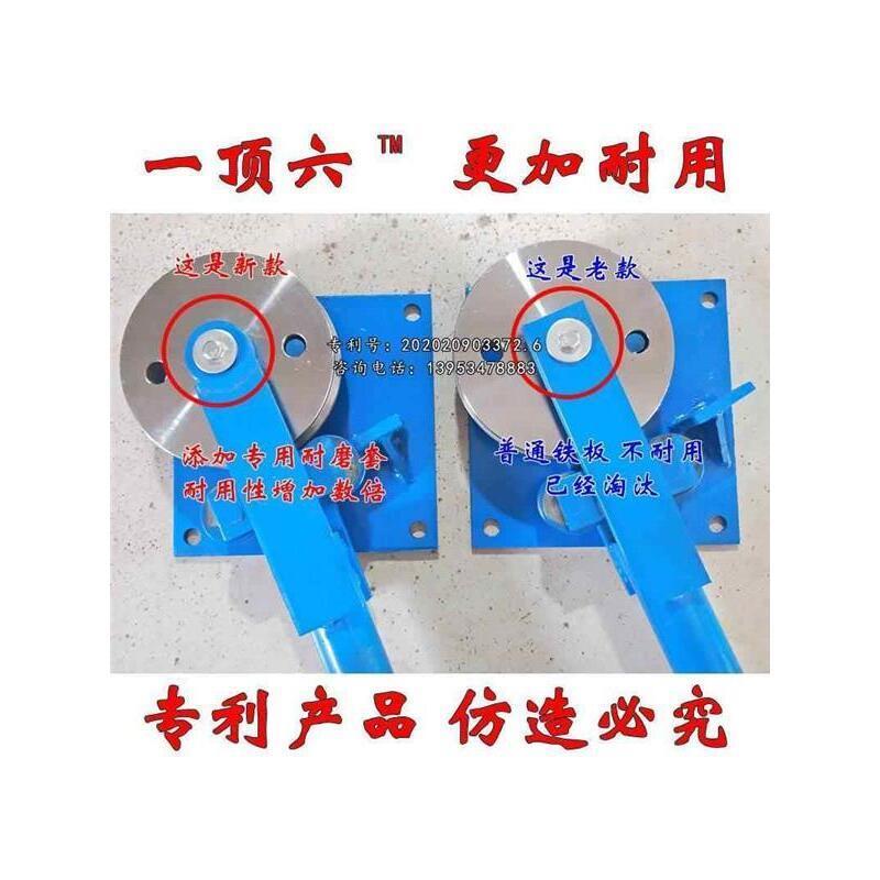 弯管器手动型铁管折弯机加厚型钢管圆管方管扁管镀锌管弯管机耐磨