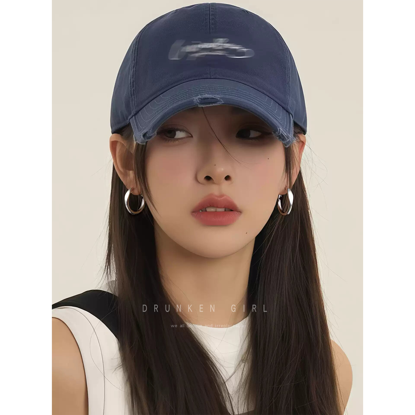 银色素圈耳环女秋冬2025新款