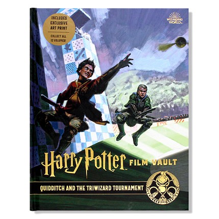 现货 Harry Potter: Film Vault Volume 7 哈利波特电影系列丛书第7卷 魁地奇与三强争夺战 电影制作背后的秘密
