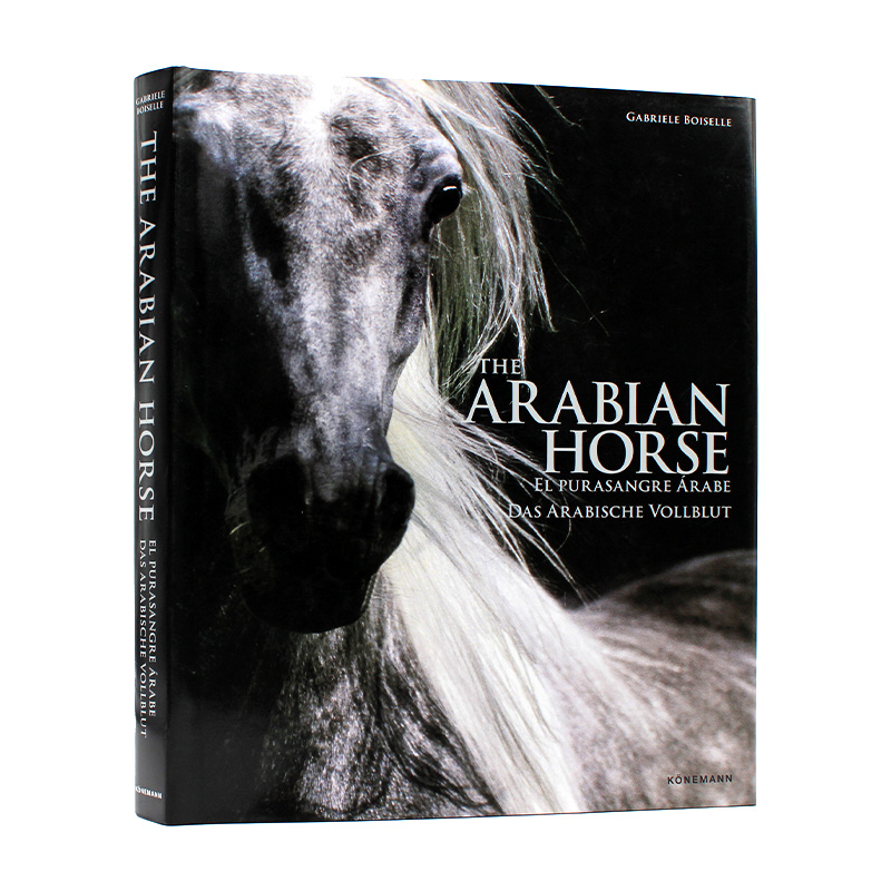 现货 The Arabian Horse 阿拉伯马 纯种阿拉伯人的美丽和优雅 与阿拉伯种马的神奇邂逅 马术摄影 摄影画册 进口原版 多语种 精装