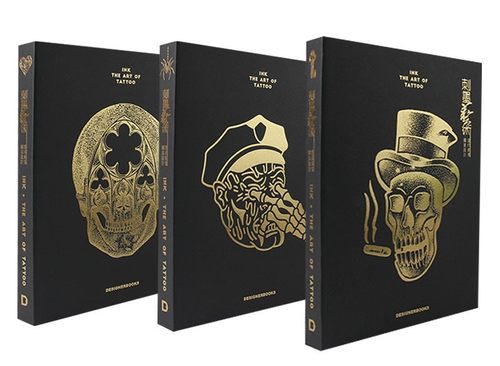 现货 港台原版 刺墨艺术 INK The Art of Tattoo 中文版 当代刺青图案纹身设计 艺术画册图案 平面艺术设计 三款封面 随机发一