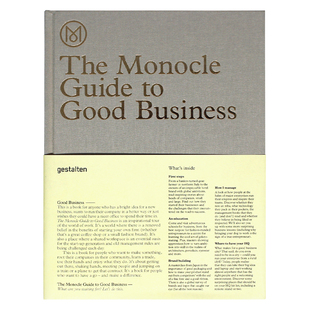 Guide 英国单眼镜杂志 英文原版 The Monocle Good 美好 商务规划经济管理趋势 Monocle指南 事业指南 Business 现货