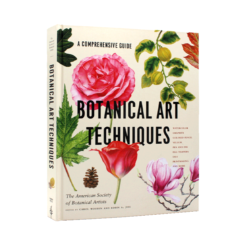 现货 Botanical Art Techniques  植物艺术技术 绘画综合权威指南 水彩水墨画 从入门到高级的循序渐进 英文原版