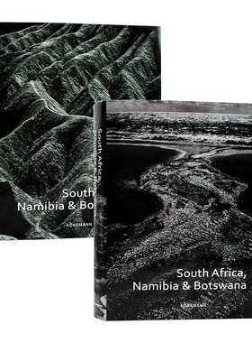 现货 South Africa, Namibia & Botswana 南非、纳米比亚、博茨瓦纳 沙质沙漠的棱角分明的岩层 进口原版 多语种 精装