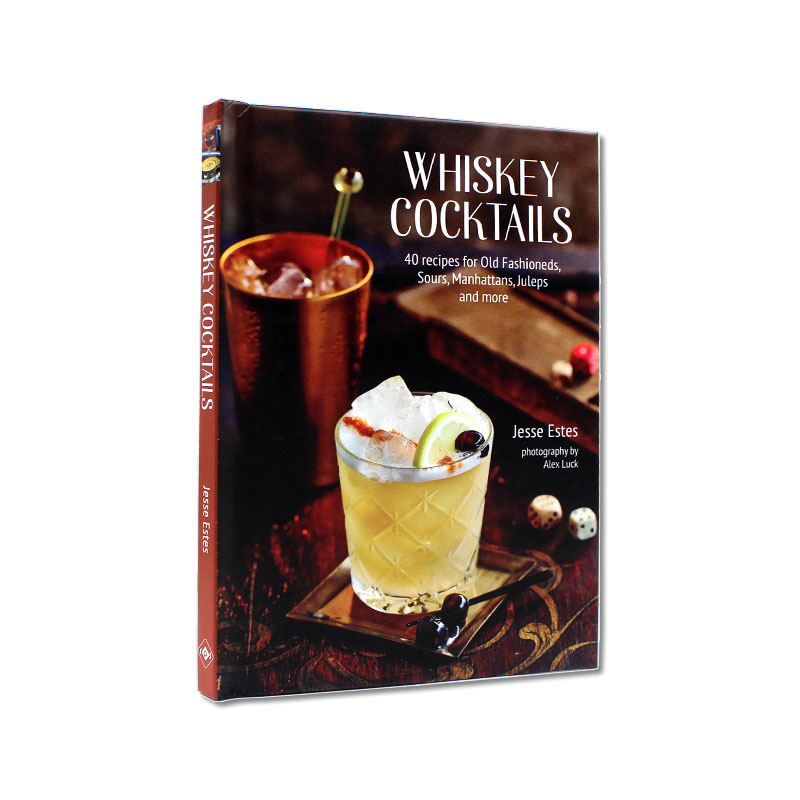 现货 Whiskey Cocktails 威士忌鸡尾酒 老式鸡尾酒曼哈顿薄荷酒威士忌酸酒食谱 英文原版