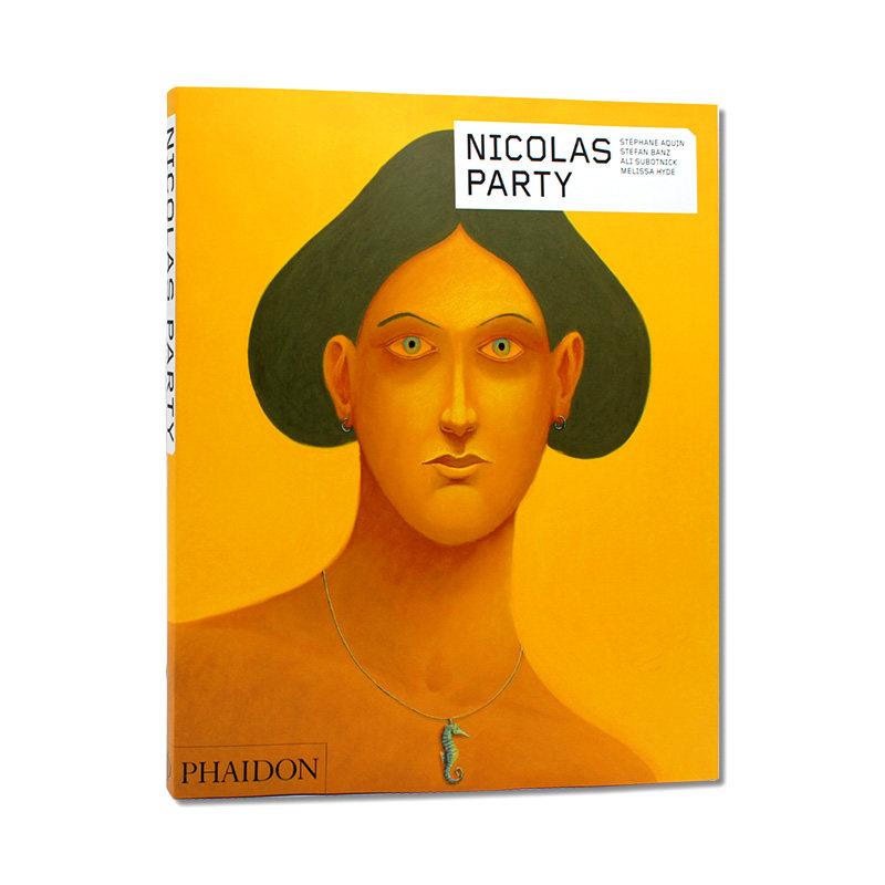 现货 Nicolas Party 尼古拉斯·帕蒂 日常物品饱和色彩绘画册 明亮图形图案应用 当代艺术职业生涯画册回顾 英文原版 宣美图书正版