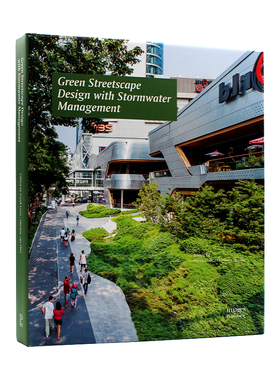 现货 Green Streetscape Design with Stormwater Management 绿色街道景观设计与雨水管理 设计项目的工具包和参考 英文原版
