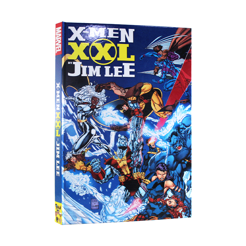现货 X-Men XXL by Jim Lee X战警巨型漫画 美国漫威动漫 精装大8开画册 英文原版