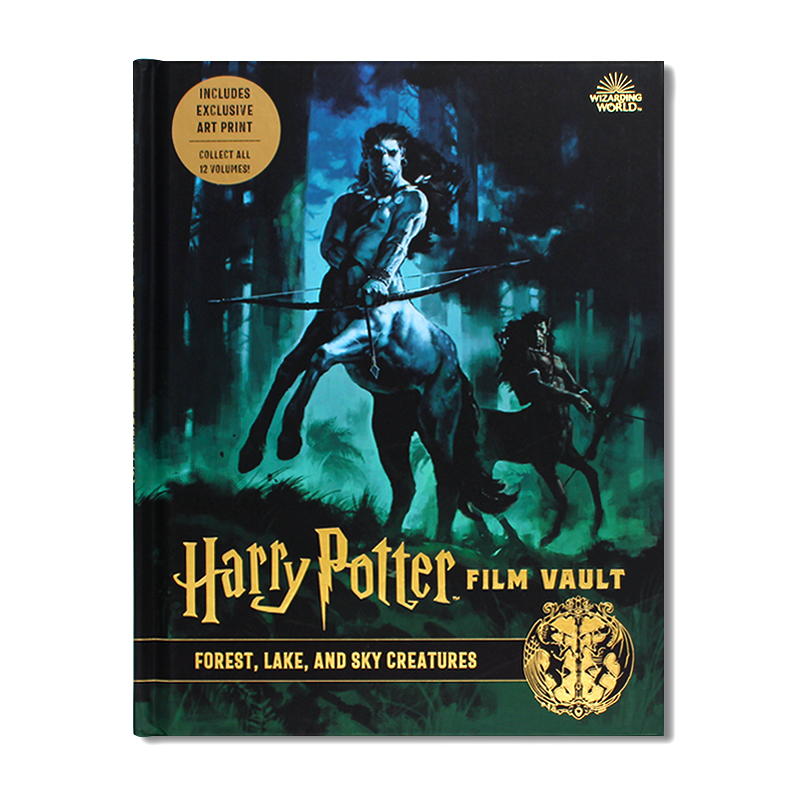 现货 Harry Potter Film Vault Vol1: Forest Lake and Sky Creatures 哈利波特电影艺术宝典 卷一 森林湖泊和天空生物 英文原版 书籍/杂志/报纸 艺术类原版书 原图主图