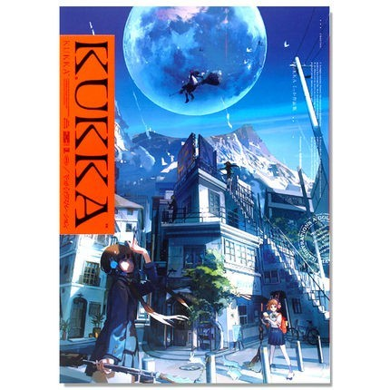 现货 KUKKA作品集 日本原版进口 KUKKA くっか作品集 ACG插画人物角色插画艺术绘画卡通人物动漫画册手绘插画集教程零基础课程书籍