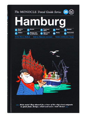 现货 Hamburg 德国 The Monocle Travel Guide Series 汉堡 城市旅行指南 英文原版 Gestalten出版