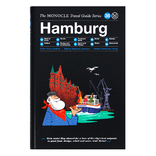 现货 Hamburg 德国 The Monocle Travel Guide Series 汉堡 城市旅行指南 英文原版 Gestalten出版