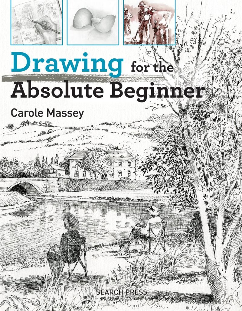 现货 Drawing for the Absolute Beginner 绝对初学者的绘图 绘画基础初级教学书 原版