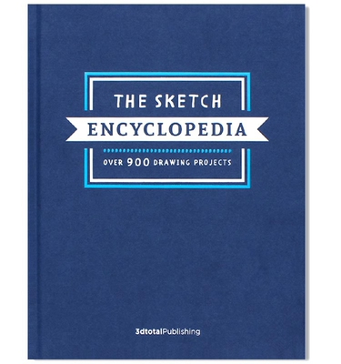 现货 The Sketch Encyclopedia 素描画法百科全书 进口艺术 3DTotal 绘画技巧教学技法 英文原版
