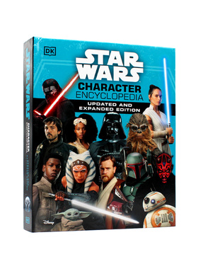 现货 Star Wars Character Encyclopedia Updated and Expanded Edition 星球大战:角色百科全书更新和扩展版 DK百科 英文原版