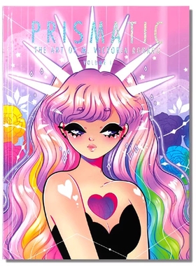 现货 PRISMATIC VOLUME 1 棱镜 少女角色服饰图案设计 电脑制作步骤教程分享 英文原版