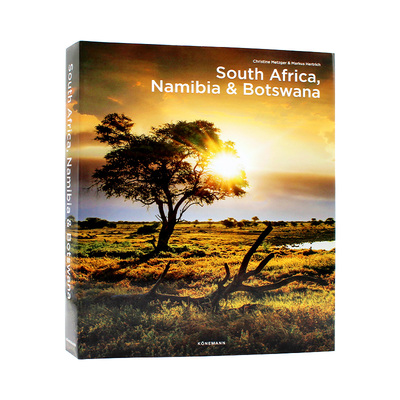 现货 South Africa, Namibia & Botswana 南非、纳米比亚、博茨瓦纳 沙质沙漠的棱角分明的岩层 进口原版 多语种 精装