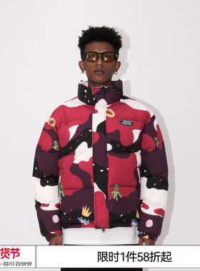 特惠7折 EMPTY REFERENCE原创印花太空迷彩羽绒棉服男女