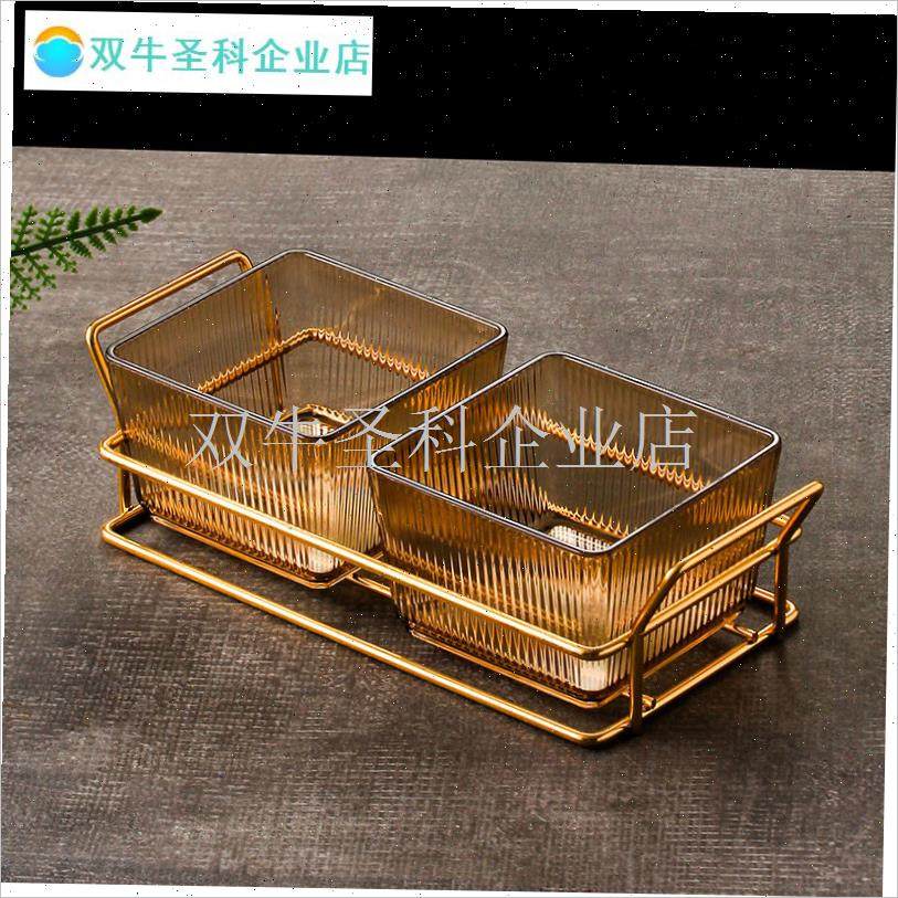 欧式果盘家用分h格点心盘足浴美容美发ktv酒吧商用摆盘茶点零食.