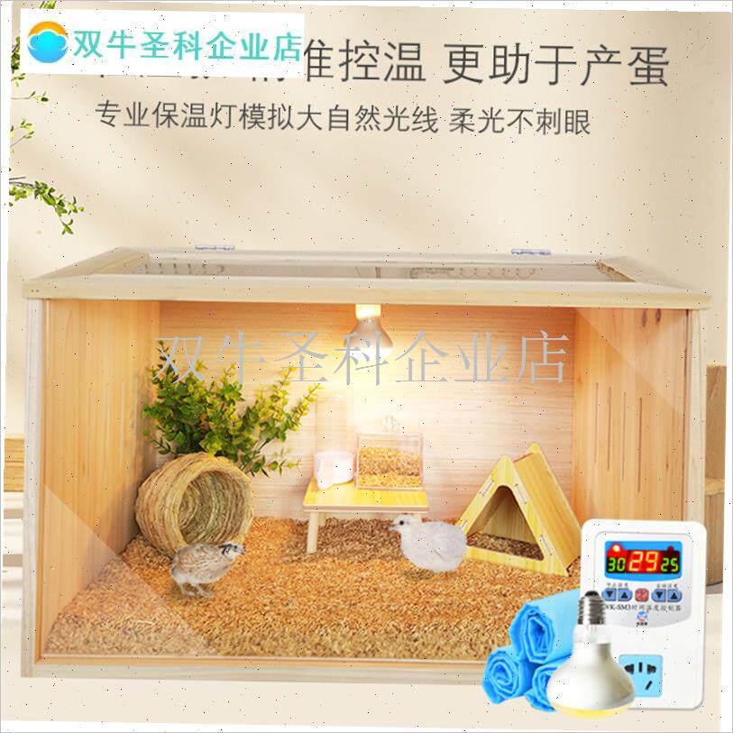 芦丁鸡饲c养箱幼鸡保温箱专用小鸡笼子鸡窝造景恒温箱卢丁鸡育雏.