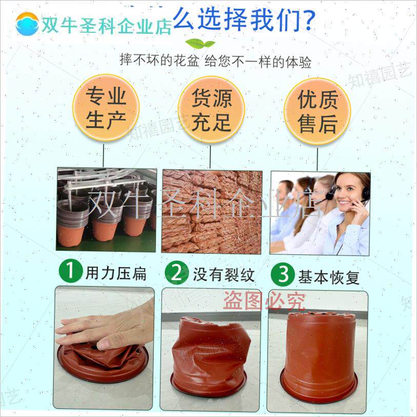 加厚双色育苗盆培育盆一次性塑料花盆I多肉种植盆育苗杯大号营养.
