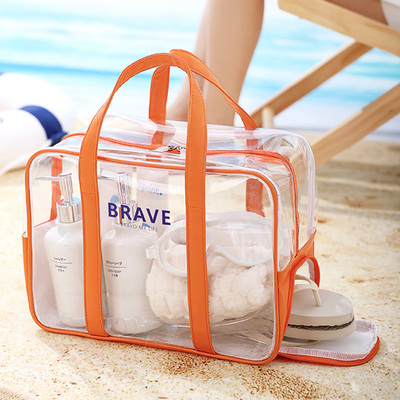 大容量干湿分离健身运动装备游泳包手提化妆包女沙滩防水袋收纳包