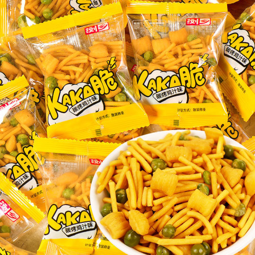 浏乡pk脆薯片虾条小包装酥脆鲜香