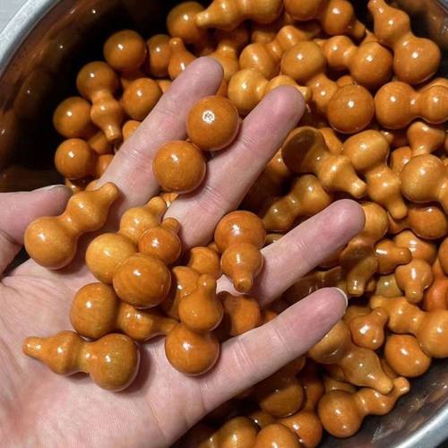 打孔葫芦手把件随身diy挂