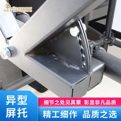 舞台配件大屏可调节屏托灯光架屏幕托架雷亚架立柱圆盘横杆锁头